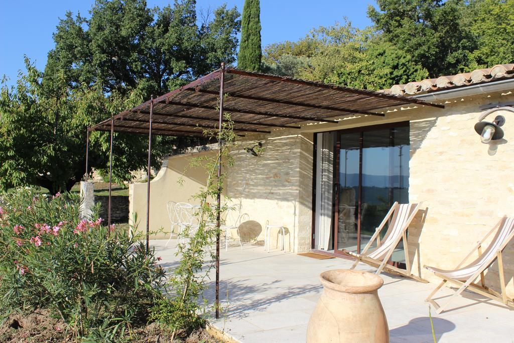 Gite Les Rapieres Gordes Exterior foto