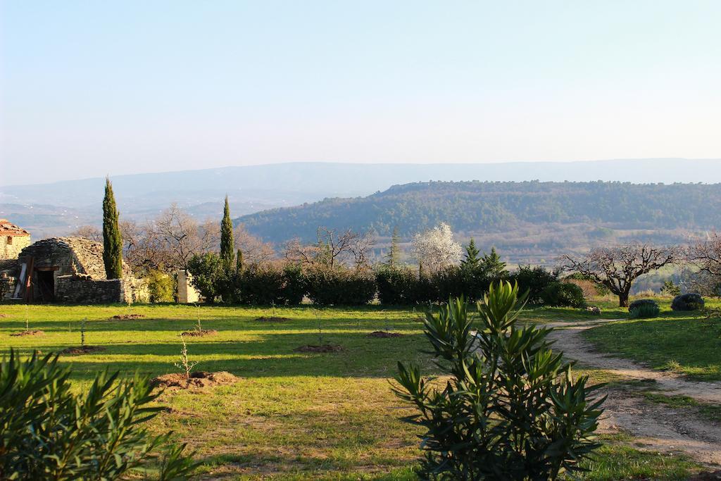 Gite Les Rapieres Gordes Exterior foto